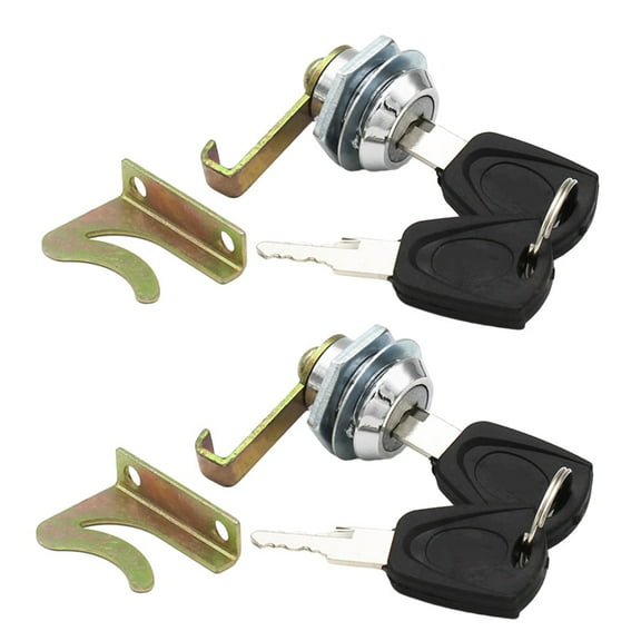 Sportact Bicycle Accessories,Electric Bicycle,Electric Vehicle Metal Trunk Lock With Buckle 2 Keys Motorcycle Scooter E-bike