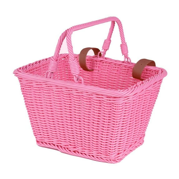 Sportact Bicycle Accessories,Large Size Children'S Bicycle Basket Buggy Front Basket Carrying Basket,Bicycle Accessories for Adult Bikes