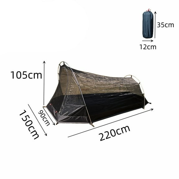 Sportact Camping Essentials,Lightweight 2-Person Camping Tent with Insect Protection & Weather Resistance!,Outdoor Sports