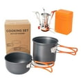 thumbnail image 1 of Sportact Camping Essentials,Portable Camping Cookware Set: Non-Stick, Space-Saving Gear for Outdoor,Outdoor Sports, 1 of 11