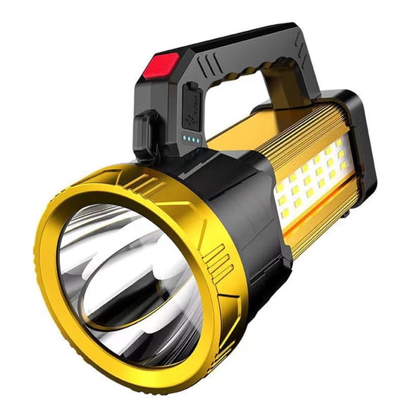 Sportact Camping Essentials,Rechargeable Spotlight Searchlight Flashlight Handheld For Hiking Camping,Outdoor Sports