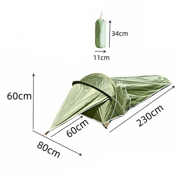 Sportact Camping Essentials,Ultra-Lightweight Single Person Tent: Perfect for Hiking and Camping,Outdoor Sports