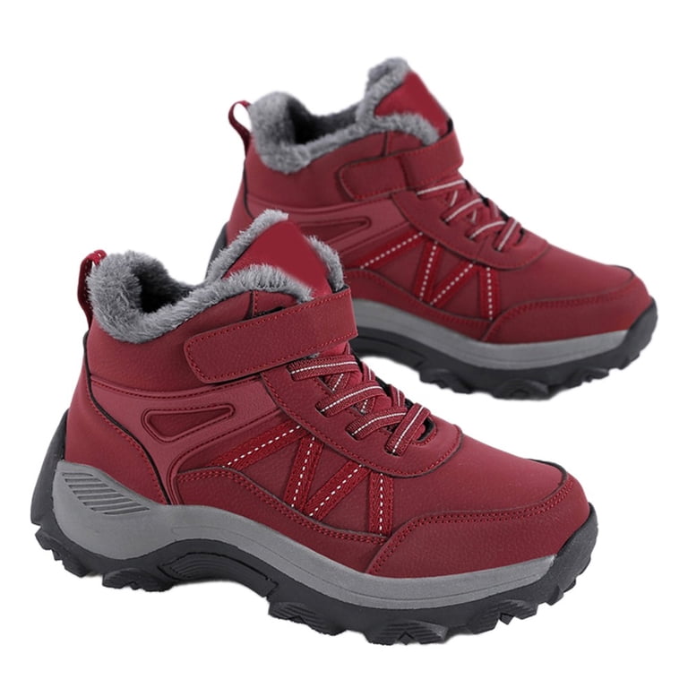 Sportact Camping Essentials,Warm Snow Boots Plush Lined Hiking