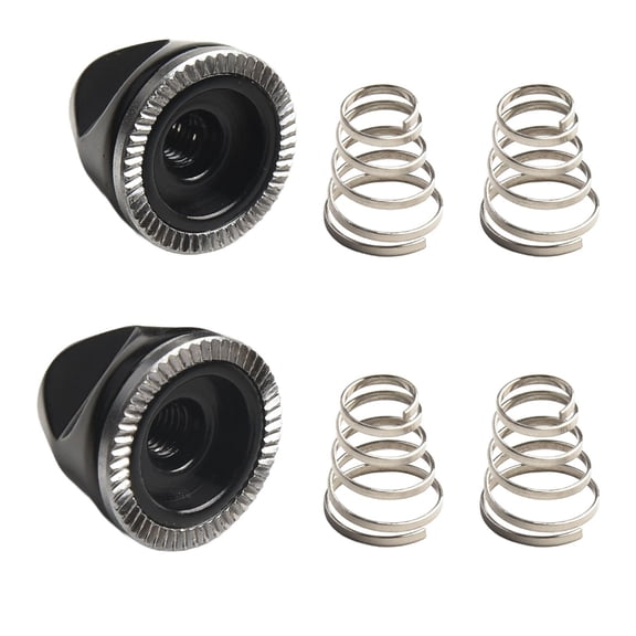 Sportact Cycling,Bicycle Accessories,4 x QUICK RELEASE Bike Wheel SKEWER SPRING + 2 x M5 NUT Screw Nut Axle Bolt,Bicycle Accessories for Adult Bikes