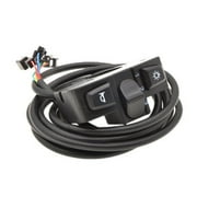 Sportact Cycling,Bicycle Accessories,Electric Bicycle,3 In 1 ebike Motorcycle 7/8 Handlebar Turn Signal Head Light Beam Switch,Bicycle Accessories for Adult Bikes