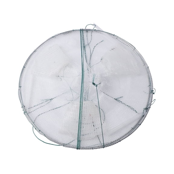 Sportact Fishing Accessories,Fishing Equipment,Crab Trap Bait Lobster Crawfish Shrimp Portable Folded Cast Net Fishing Trap Net