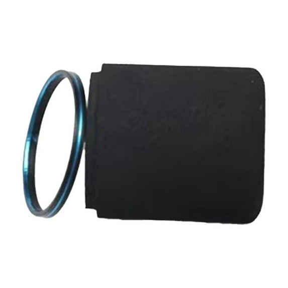Sportact Fishing Accessories,Fishing Equipment,DIY lure rod raft fishing rod EVA Back Cap Stopper with decorative aluminum ring