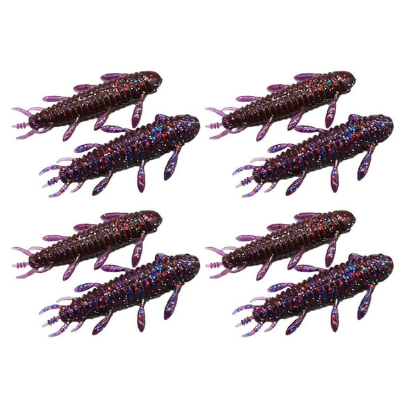 Sportact Fishing Baits,Fishing Accessories,Fishing Equipment,8 Wild Fishing Cicada Pupae Bait Bass And Mandarin Fish