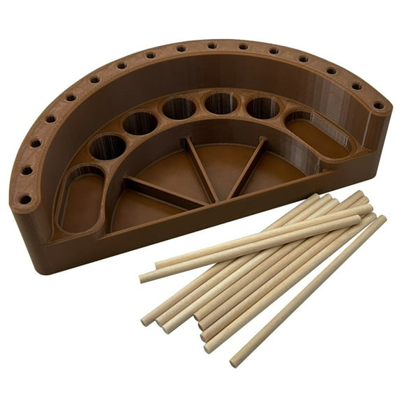 Sportact Fishing Baits,Fishing Accessories,Fishing Equipment,Fly Tying station Fly Tying Tool Organizer Fly Tying Tool Accessory Storage Rack