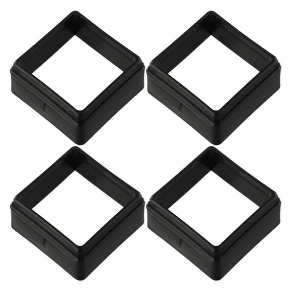 Sportact Fitness,4PCS Fitness Equipment Hollow Sleeve Accessories Plastic Square Tube Sleeve,Cardio Equipment