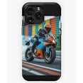 thumbnail image 1 of Sportbike Burnout Motorcycle Art G408 Phone Case for iPhone17 16 15 14 13 12 11 Pro Max, 1 of 2