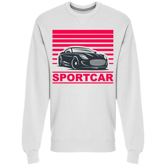 Sportcar Design Sweatshirt Men -Image by Shutterstock, Male 3X-Large