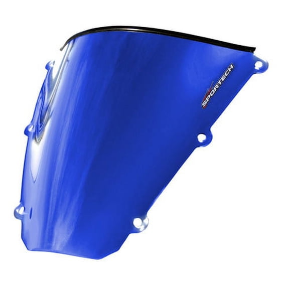 Sportech - 45491096 - Classic Chrome Windscreen, Blue Chrome