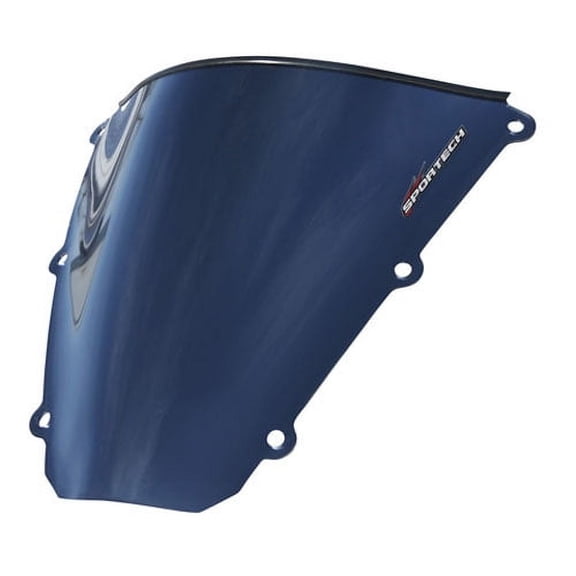 Sportech - 45501163 - Classic Chrome Windscreen, Black Chrome