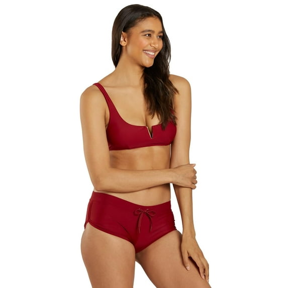 Sporti Active Cheeky Boyshort Swim Bottom, Boy Shorts (Women’s)