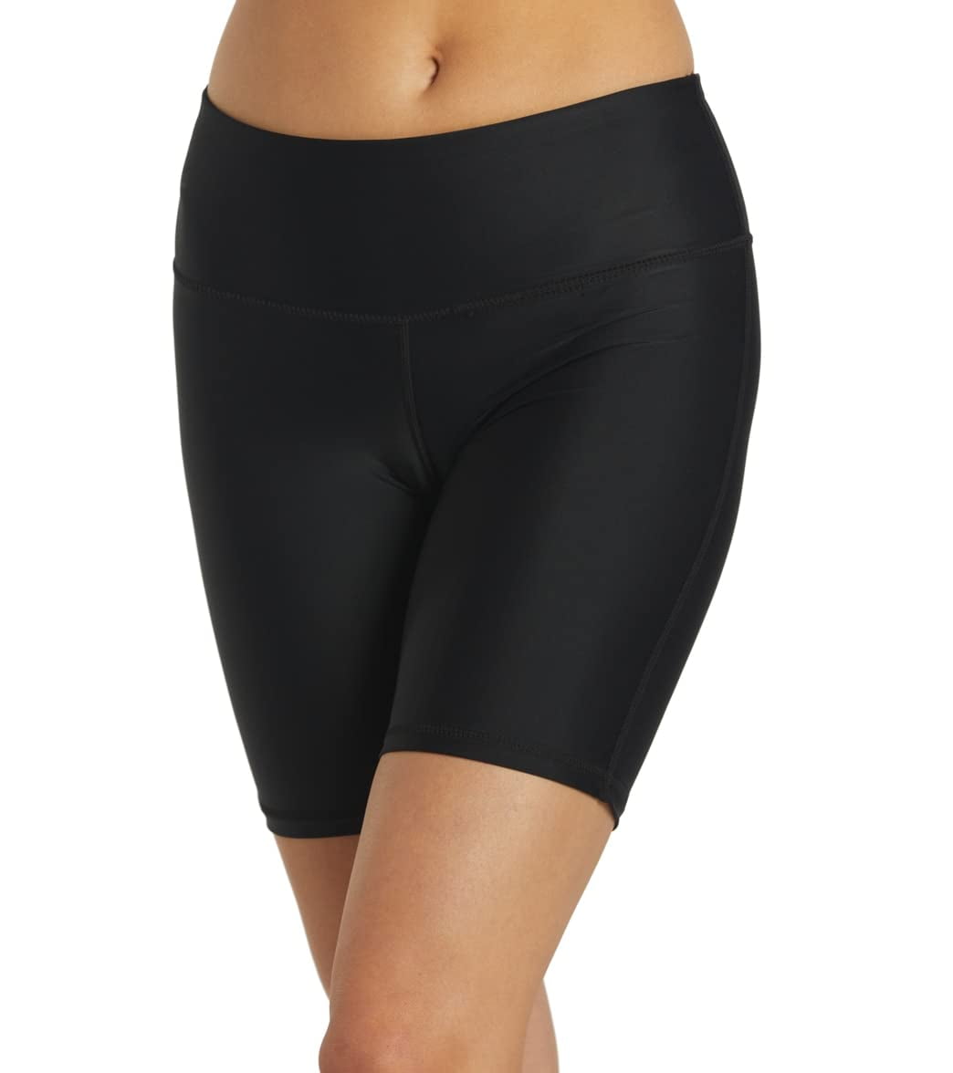 Sporti Women’s Active Solid 8" Inseam Swim Short, Shorts