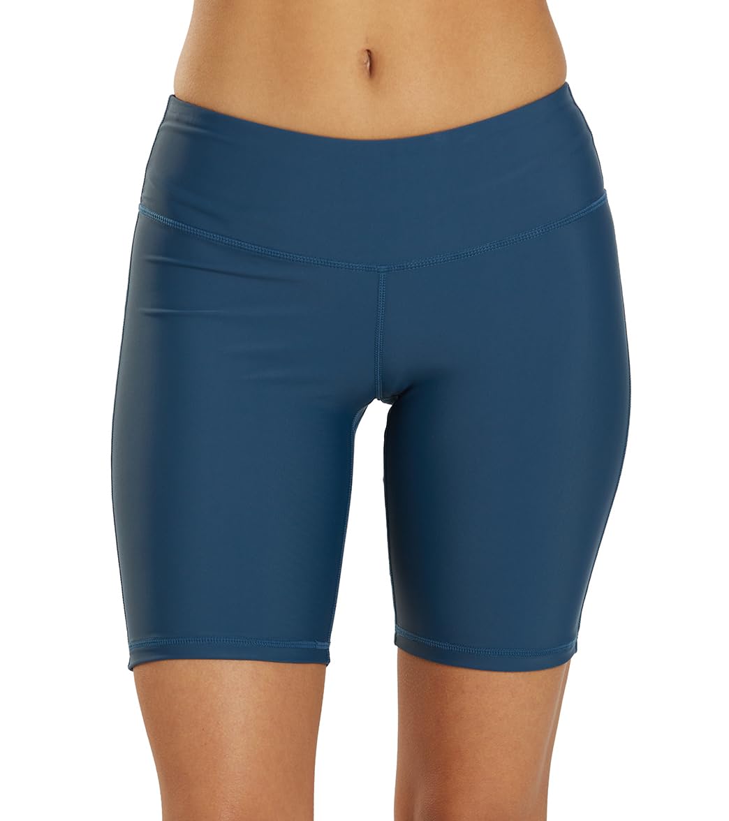 Sporti Women’s Active Solid 8" Inseam Swim Short, Shorts