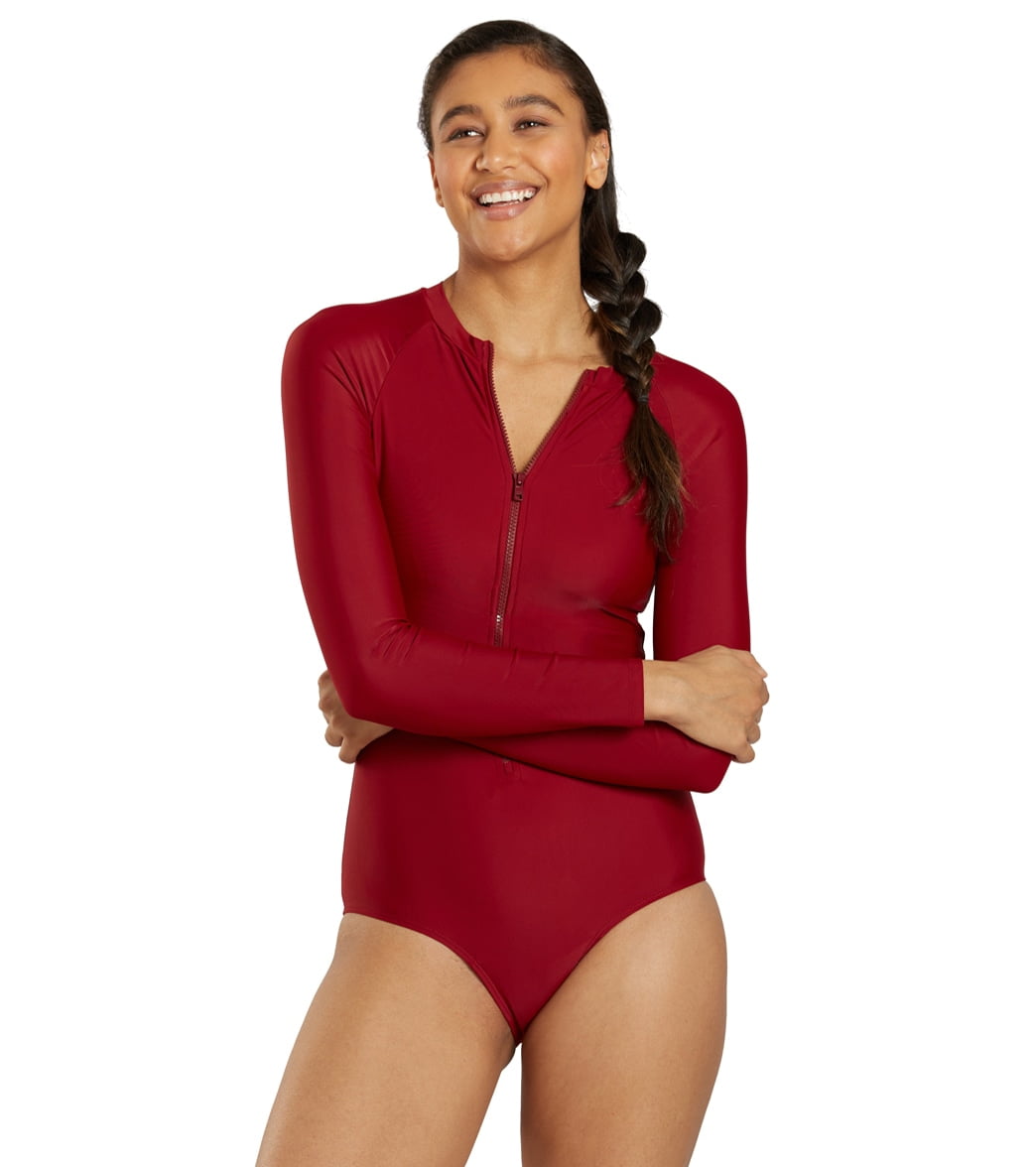 Kaia Long Sleeve One Piece Swimsuit