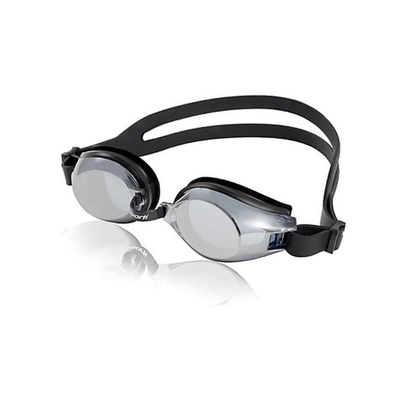 Sporti Mirrored Antifog Goggles, UV Protection, Shatter-Resistant, Adjustable Fit