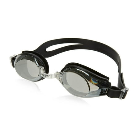 Sporti Optical Mirrored Goggles with UV, Antifog, Shatter-Resistant, Soft Strap, Diopters +2.0 to +6.0