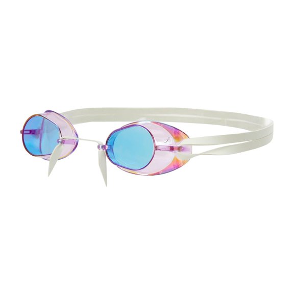 Sporti Swedish Mirrored Antifog Goggles, Adjustable Bungee Strap, Adult Size