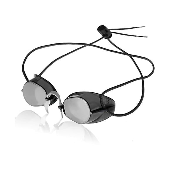 Sporti Swedish Mirrored Antifog Goggles, Adjustable Bungee Strap, Adult Size