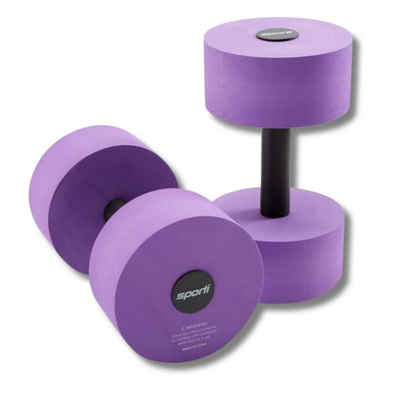 Sporti 8 lb Quick-Dry Foam Aquatic Fitness Dumbbells