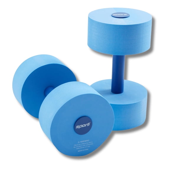 Sporti 8 lb Quick-Dry Foam Aquatic Fitness Dumbbells