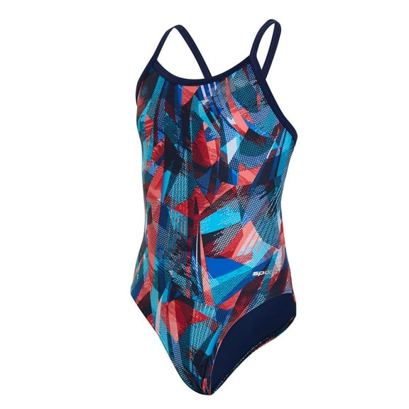 Sporti Catalyst Thin Strap One Piece Swimsuit, High Cut, Unpadded, Athletic (Women’s)