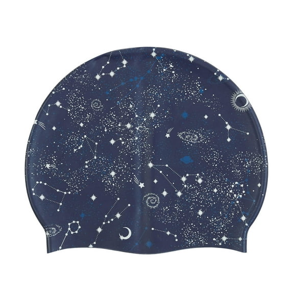 Sporti Constellation Silicone Swim Cap