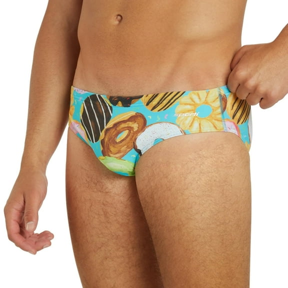 Sporti Donut Dreams Brief Swimsuit, Briefs (Men’s)