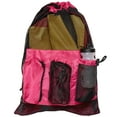 thumbnail image 1 of Sporti Mesh Backpack, Adult Size, Multiple Zips, Adjustable Nylon Straps, 1 of 10