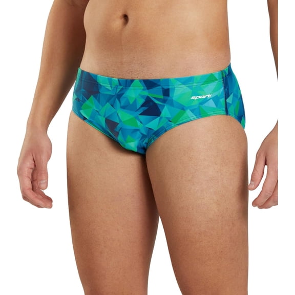 Sporti Fractalicious Brief Swimsuit, Briefs (Men’s)