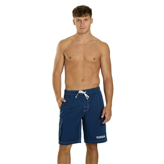 Sporti Guard Men's Hybrid Cargo Swim Trunk, Trunks (Men’s)