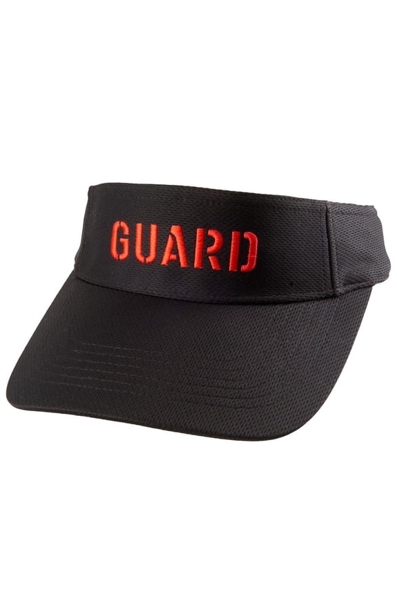 Guard Lifeguard Visor, Unisex, Embroidered Logo, Breathable Mesh