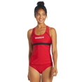 thumbnail image 1 of Sporti Guard Racerback Solid Tankini Top, Removable Cup, Athleisure (Women’s), 1 of 9