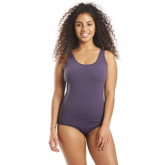 Sporti HydroLast Chlorine Resistant Moderate Scoop Back One Piece Swimsuit (Women's)