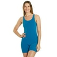 thumbnail image 1 of Sporti HydroLast Chlorine Resistant Scoop Back One Piece, High Cut, Removable Cup (Women’s), 1 of 8