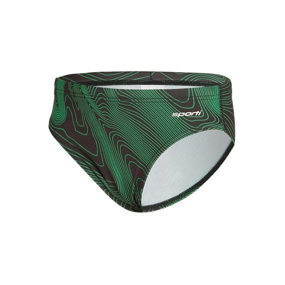 Sporti HydroLast Sonar Waves Brief Swimsuit, Briefs (Men’s)
