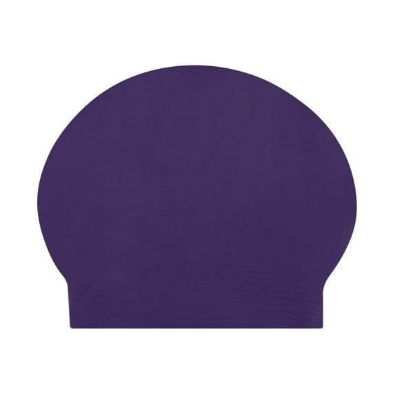 Sporti Kids' Latex Swim Cap - Anti-Slip, Quick On/Off, Child-Sized, No Logo