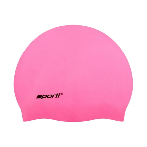 Sporti Kids' Silicone Swim Cap - Lightweight, Anti-Slip, Easy On/Off, Latex-Free