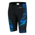 thumbnail image 1 of Sporti Light Wave Splice Jammer Swimsuit (Men’s), 1 of 12