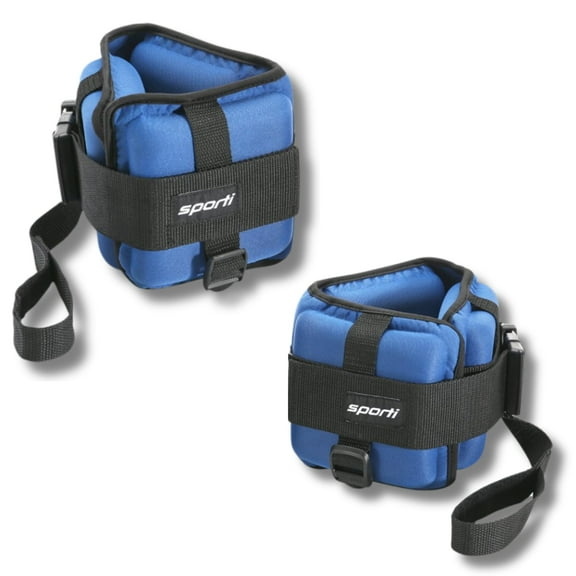 Sporti Aqua Cuffs, Medium-Resistance, Neoprene, Adjustable Fit, Buoyancy for Underwater Use