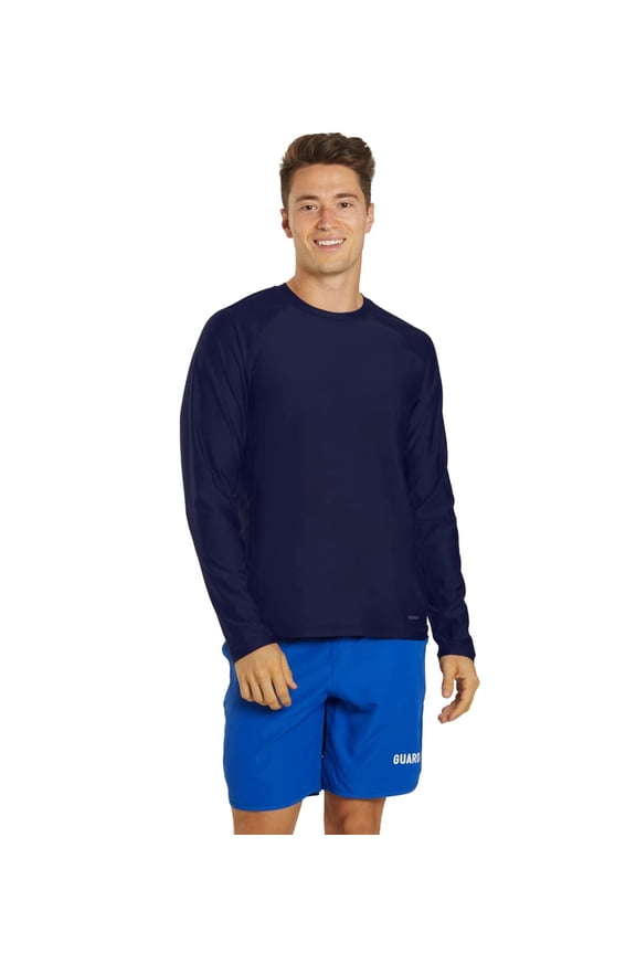 Men's L/S UPF 50+ Comfort Fit II Rash Guard, Crew Neck, Long Sleeve (Men’s)