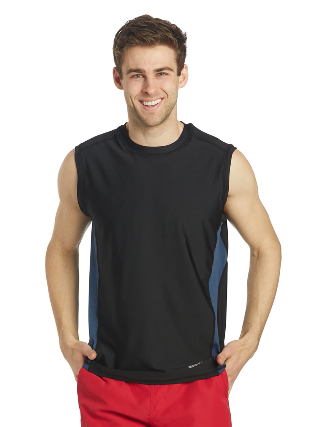 Sporti Men's Sleeveless Rash Guard, UPF 50+ Sun Protection, Quick ...