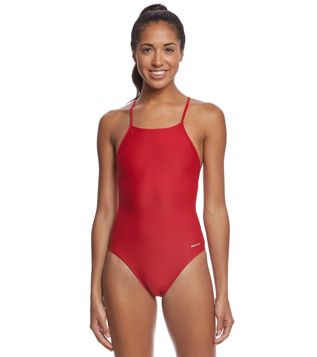 【in a row】Benefit Mini One Piece Sporti Micro Back One-Piece Swimsuit, Lycra Xtra Life, Scoop