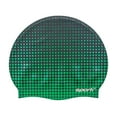 thumbnail image 1 of Sporti Molecule Silicone Swim Cap, Contoured Snug Fit, Latex-Free, 1 of 7