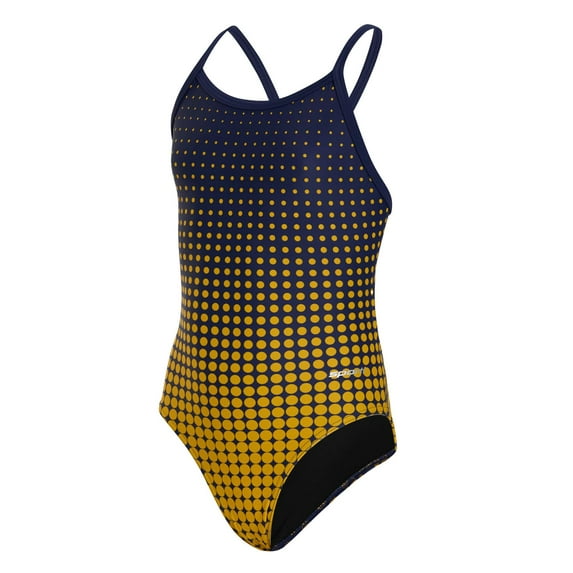 Sporti Molecule Thin Strap One Piece Swimsuit, High Cut, Unpadded (Women’s)