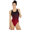 thumbnail image 1 of Sporti Molecule Wide Strap One Piece Swimsuit, High Cut, Unpadded (Women’s), 1 of 11