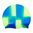 thumbnail image 1 of Sporti Silicone Swim Cap, Multi Color, Snug Fit, Anti-Slip, Quick On/Off, Latex-Free, 1 of 8